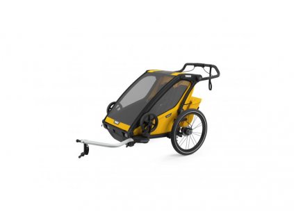 detsky sportovni vozik thule chariot sport 2 spectra yellow