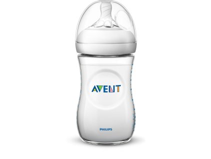 kojenecka lahev philips avent natural 260 ml bezbarva