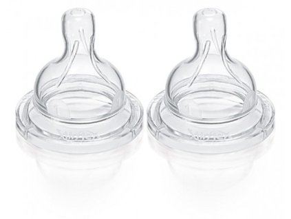 Dětská savička Philips Avent Classic+ 0m+-1 otvor 2 kusy