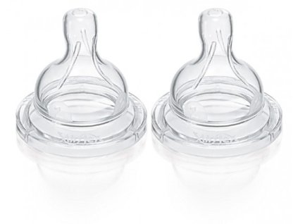 Dětská savička Philips Avent Classic+ 1m+-2 otvory 2 kusy