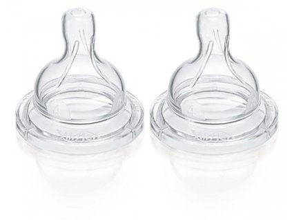 Dětská savička Philips Avent Classic+6m+-4 otvory 2 kusy