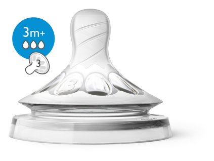 detska savicka philips avent natural stredni prutok 2 kusy