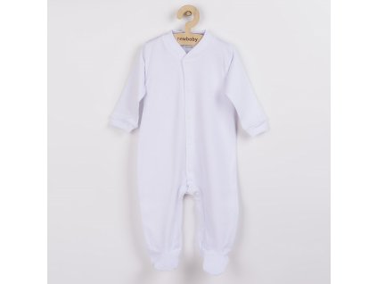 Kojenecký overal New Baby Classic bílý (Barva Bílá, Velikost 80 (9-12m))
