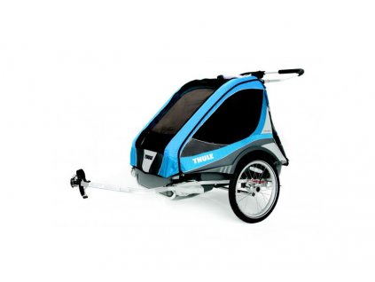 detsky sportovni vozik thule cts captain 2 blue bike