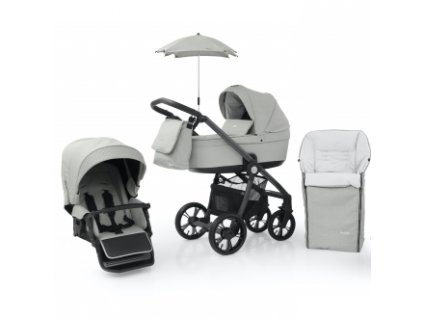 detska kocarek babystyle prestige3 active 6 v 1 grey black flint