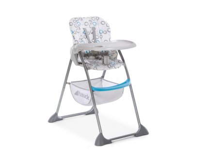 detska jidelni zidlicka hauck sit n fold circles blue