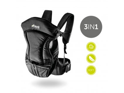 detske nositko hauck 3 way black 2