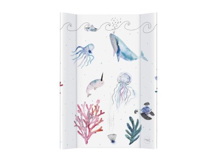 detska prebalovaci podlozka tvrda ceba comfort watercolor world ocean 50 x 70 cm