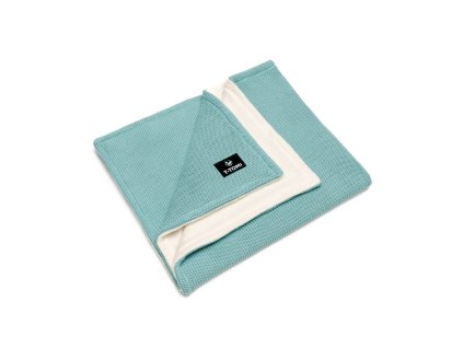 detska pletena deka t tomi winter mint waves