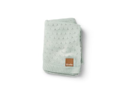 detska lehka deka elodie details pointelle mineral green 3
