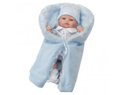 Luxusní dětská panenka-miminko chlapeček Berbesa Alex 28 cm