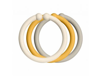 Dětské kousátko kroužky Bibs Loops 12 kusů