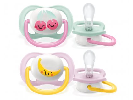 Dětské šidítko Philips AVENT Ultra air Play 0-6 m 2 ks