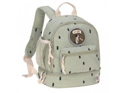 detsky batuzek lassig mini backpack happy pints light olive