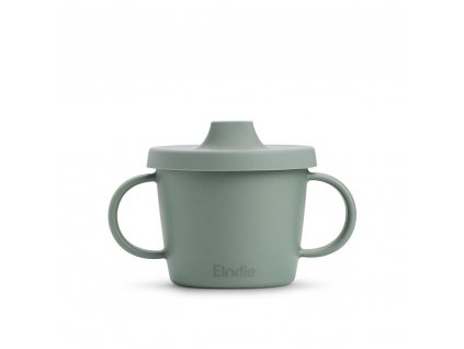 detsky hrnicek na piti elodie details sippy cup pebble green 2