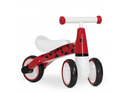 detske odrazedlo hauck 1st ride se 3 koly ladybug red