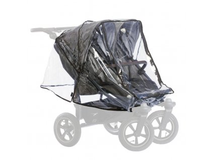 plastenka na 2 sportovni sedacky tfk raincover duo2 stroller set 2