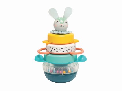 Dětská edukační hračka Taf Toys Pyramida Hunny Bunny