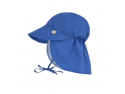 detsky kloboucek lassig sun protection flap hat 2024 blue 7 18 m