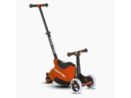 detska trikolka kolobezka smartrike scooter ride on orange