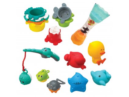Sada dětských hraček do koupele Infantino Splish and Splash