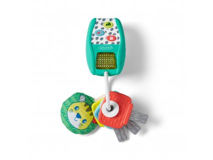 Dětská hračka klíčky k autu Infantino se zvuky a světýlkem