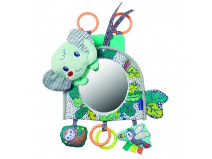 Dětská hračka na kočárek Infantino Slon zrcátko s aktivitami