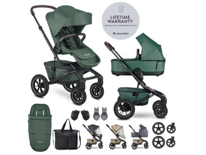 Dětský kombinovaný kočárek EASYWALKER Jimmey XXL AIR + RWS (barva Sand Taupe)