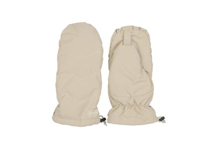 rukavice na kocarek voksi stroller mitten seashell sand light grey