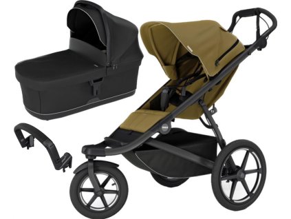 set detsky kocarek thule urban glide 3 2024 hluboka korba madlo nutria green