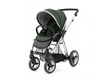 sportovni detsky kocarek babystyle max mirror olive green