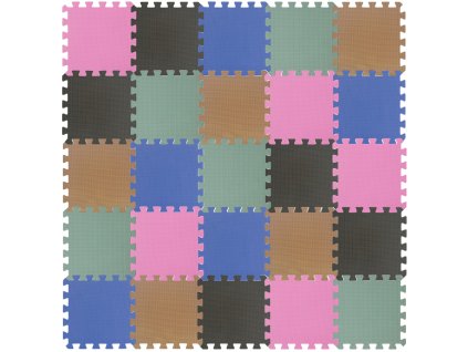 31513 6 hraci koberec z penovych puzzli 5x5 25 150x150x1 4cm