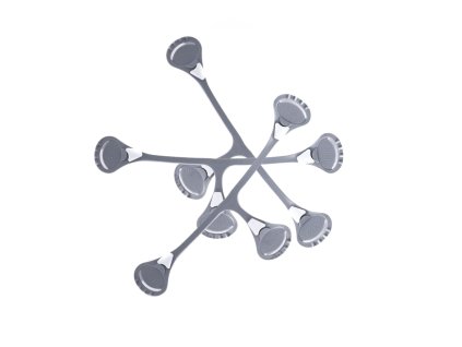 sponka k plenam xkko snappi original 3 kusy grey