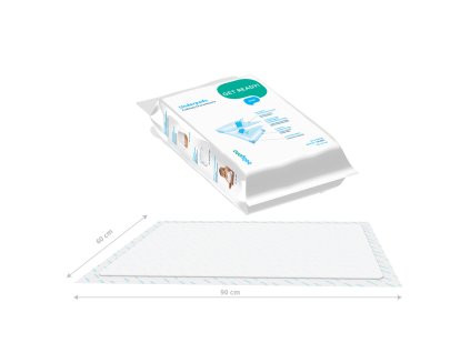 Jednorázové přebalovací podložky BABYONO 60 x 90 cm 10 ks