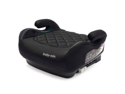 Dětská autosedačka-podsedák BABY MIX HERO Plus ISOFIX I-SIZE (Barva Černá)