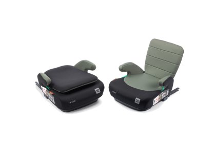 detska autosedacka babyauto doka ifix 125 150 cm black olive green