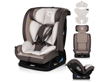 Dětská autosedačka LIONELO Aart i-Size 40-150 cm (barva Beige Latte)