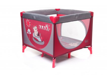 cestovni detska ohradka 4baby colorado red