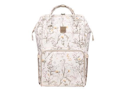 Přebalovací batoh KikkaBoo Siena Luxe Secret Garden (barva Beige)