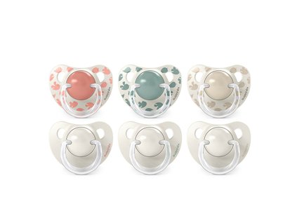 Dětské šidítko SUAVINEX BIRDIES anatomické silikon 6/18 m 2 ks (barva Birdies)