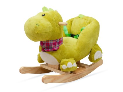 Dětská houpací hračka s melodií Baby Mix Dinosaurus (Barva Zelená)