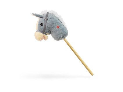 Dětská hračka Milly Mally Hobby Horse se zvukem (barva Grey)