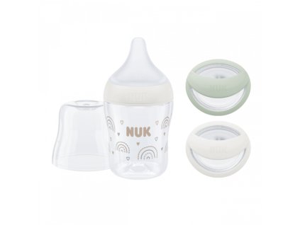 Kojenecká láhev NUK Perfect Match Newborn Gift set 150 ml (Barva Béžová)