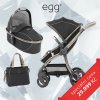 set detsky kocarek babystyle egg shadow black 2