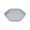 detsky talirek lassig plate geo grey blue