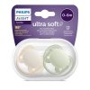 Dětské šidítko Philips AVENT Ultrasoft Premium Neutral 0-6 m 2 ks (barva dívka)