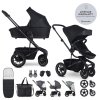 Set dětský kočárek EASYWALKER XXL Harvey5 s příslušenstvím (barva Midnight Black)
