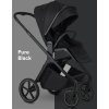 Dětský kočárek EASYWALKER Zoey + CYBEX Aton B2 i-Size + základna (barva Pure Black)