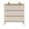 Dětská přebalovací komoda Faktum Sienna Cashmere (Barva béžové)