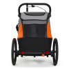 Sportovní dětský kočárek/vozík za kolo Kinderkraft Nava 3 v 1 (barva Sunny Orange)
